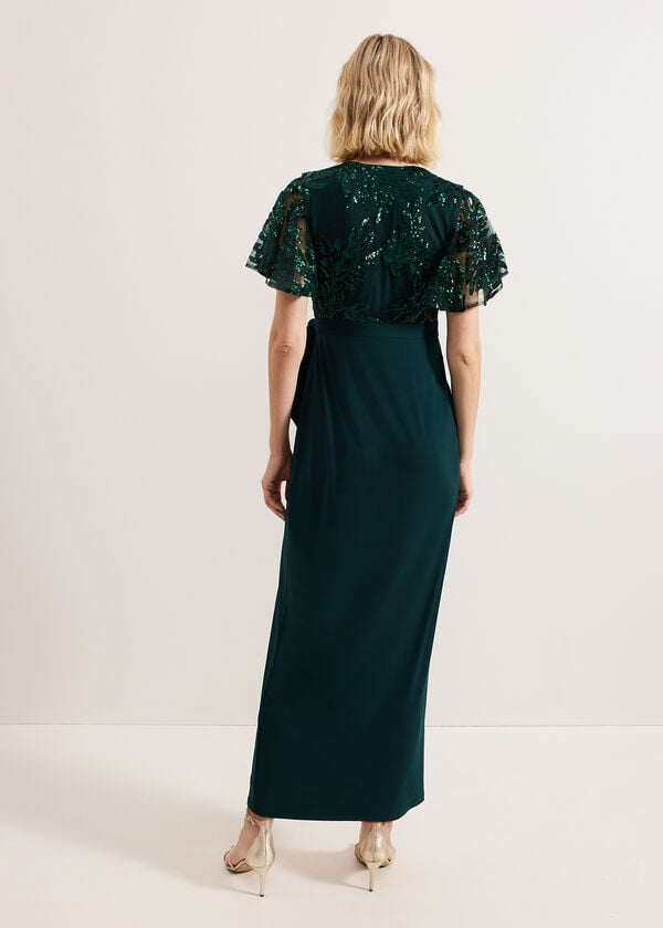 Phase Eight Minty Wrap Dress