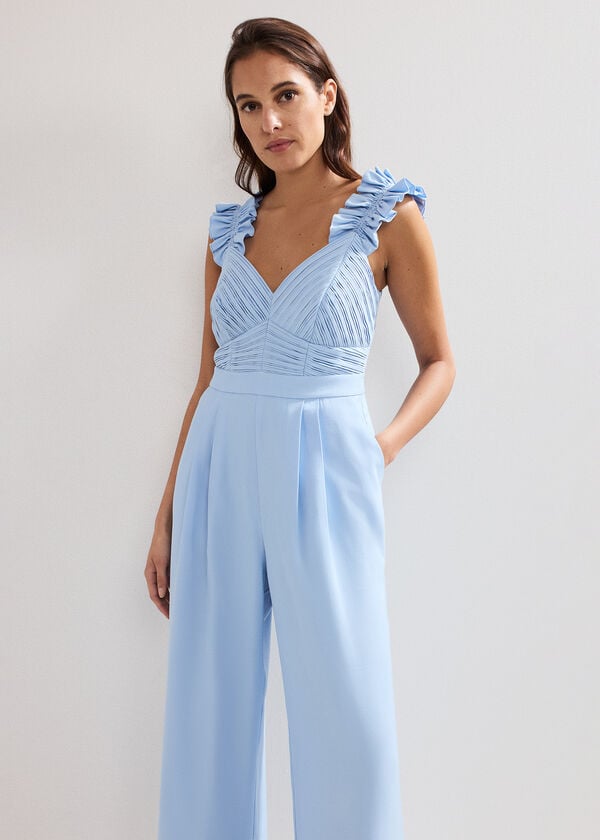 Phase Eight Moira Blue Jumpsuit