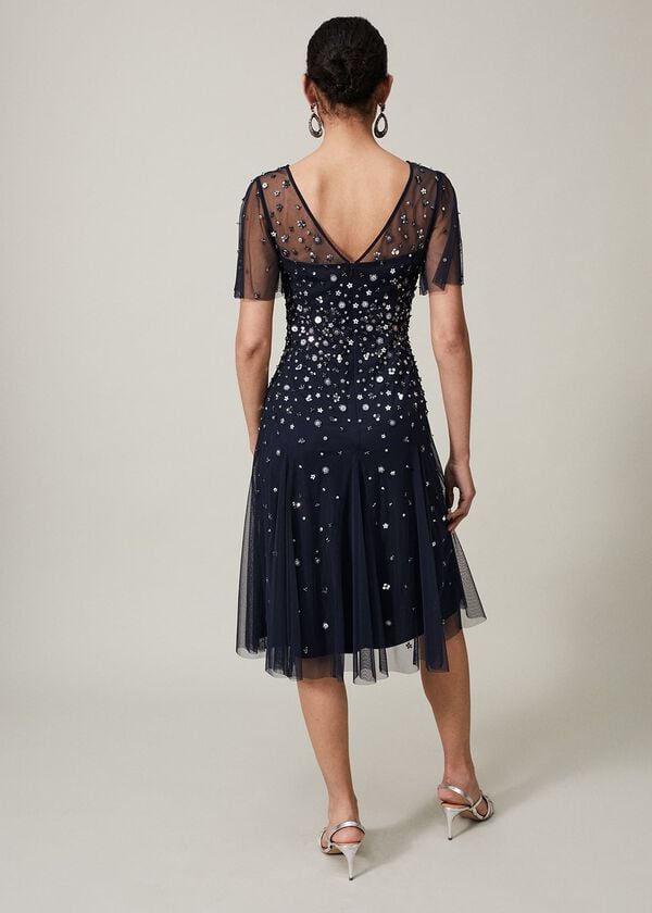 Phase Eight Molly Sequin Midi Dress