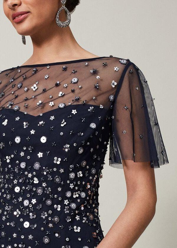 Phase Eight Molly Sequin Midi Dress