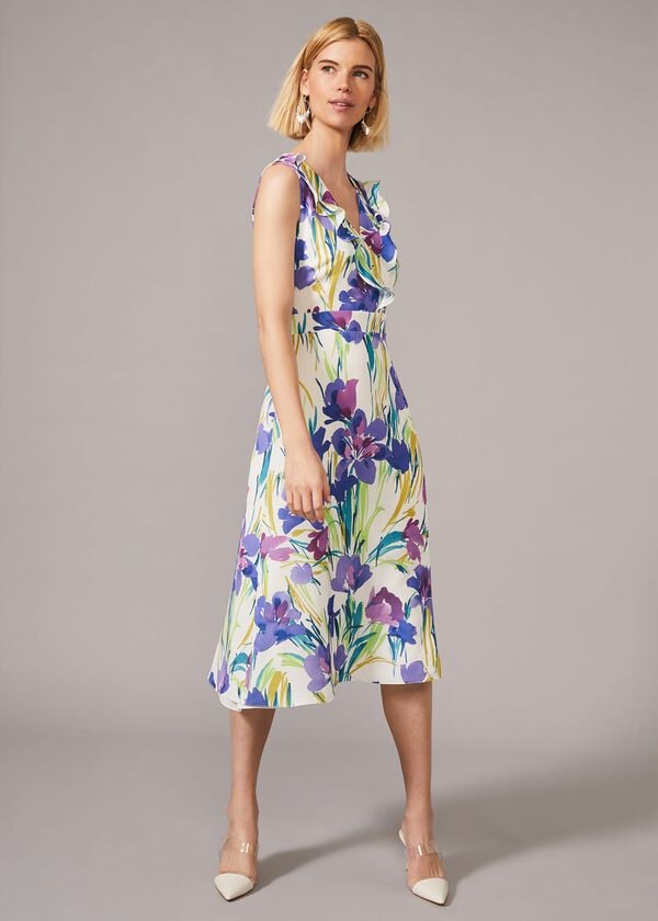 Phase Eight Mylen Floral Frill Dress