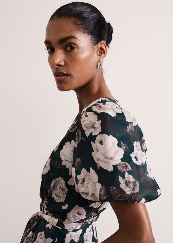 Phase Eight Myron Floral Wide Leg Jumpsuit