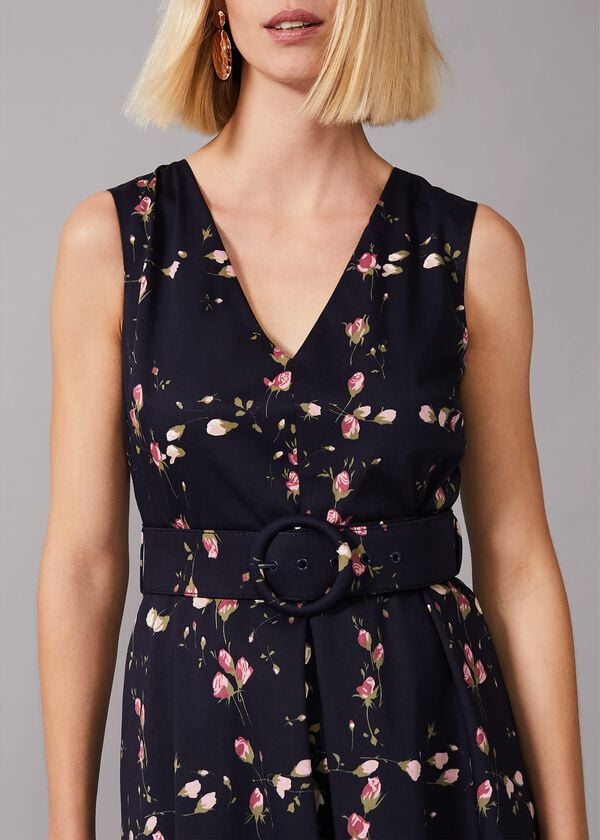 Phase Eight Nala Floral Fit And Flare Dress