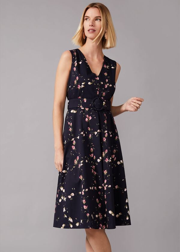 phase eight Nala Floral Fit And Flare Dress