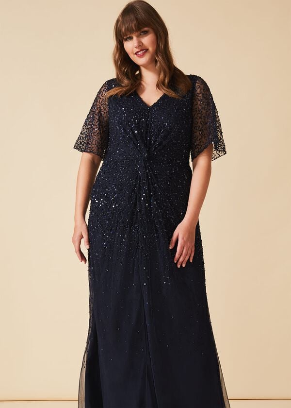 Phase Eight Nancy Sequin Maxi Dress