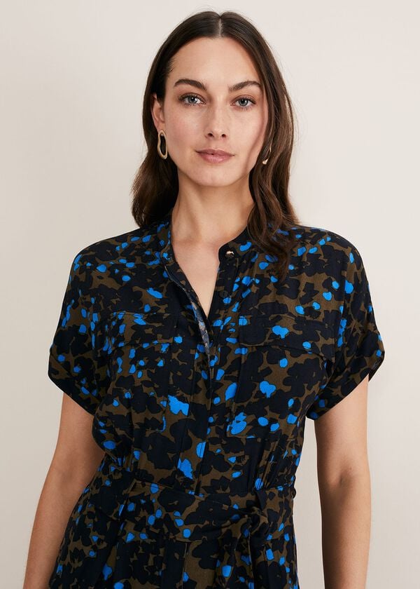 Phase Eight Nell Floral Wide Leg Jumpsuit