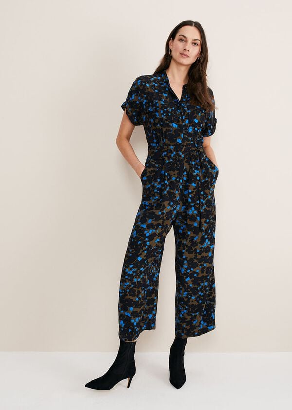 phase eight Nell Floral Wide Leg Jumpsuit