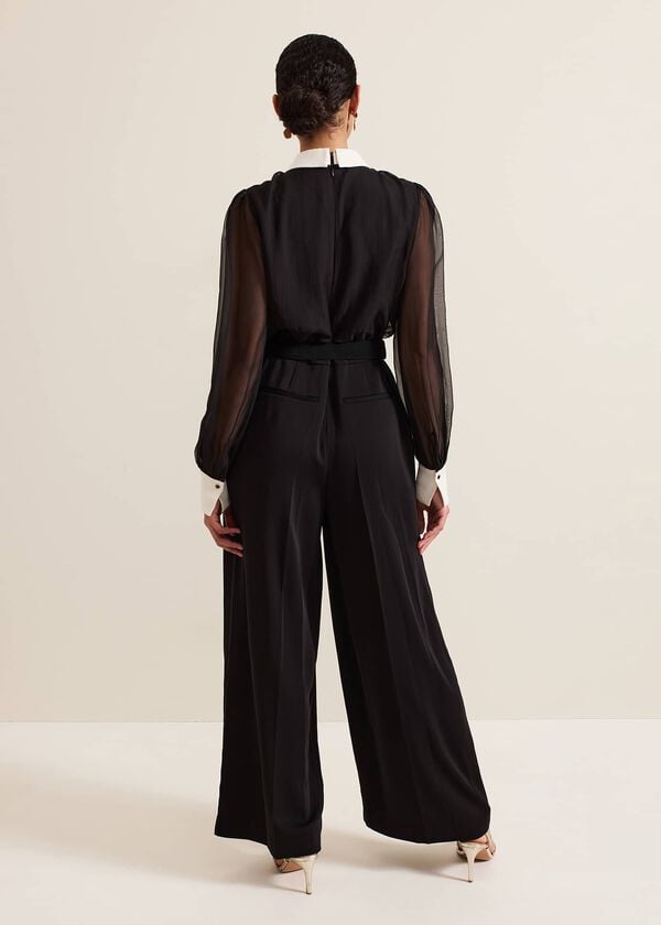 Phase Eight Nerissa Collar Shirt Jumpsuit