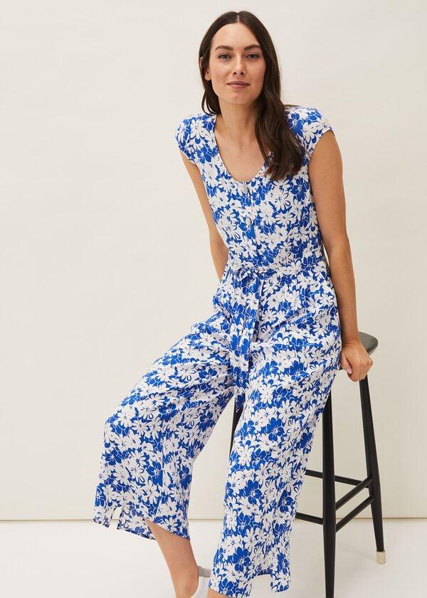 Phase Eight Nerissa Floral Wide Leg Jumpsuit