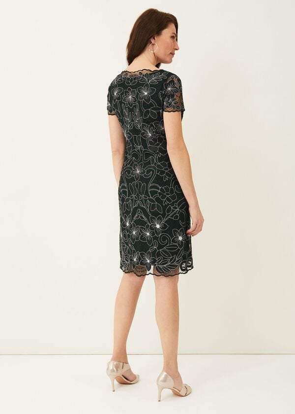 Phase Eight Nessa Embroidered Dress