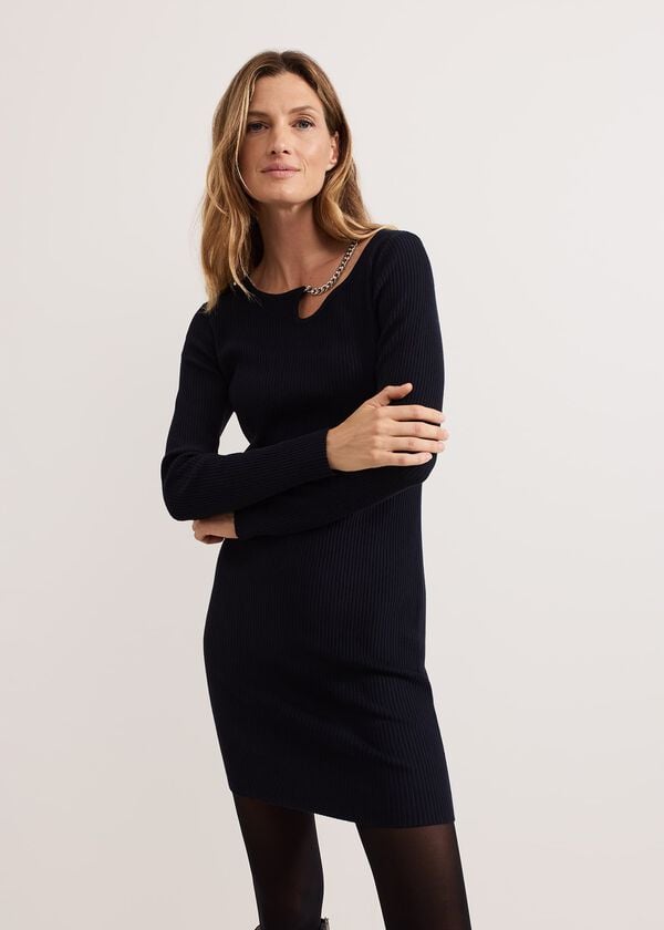 phase eight Nia Necklace Mini Dress