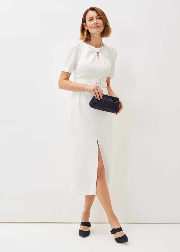 phase eight Niccola Fitted Belted Midaxi Dress
