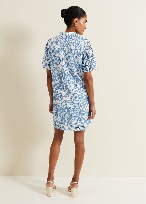 Phase Eight Nicky Broderie Swing Dress