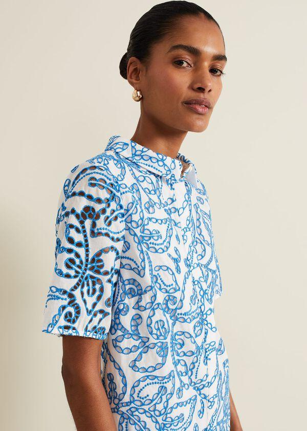 Phase Eight Nicky Broderie Swing Dress