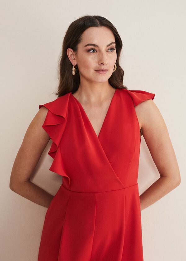 Phase Eight Nicky Ruffle Jumpsuit