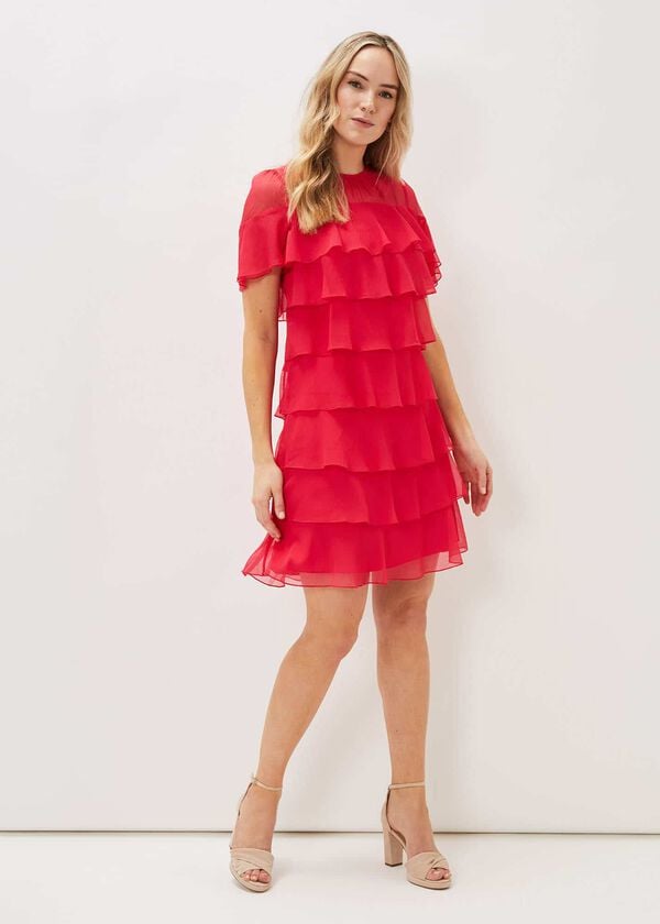 Phase Eight Nika Tiered Shift Dress