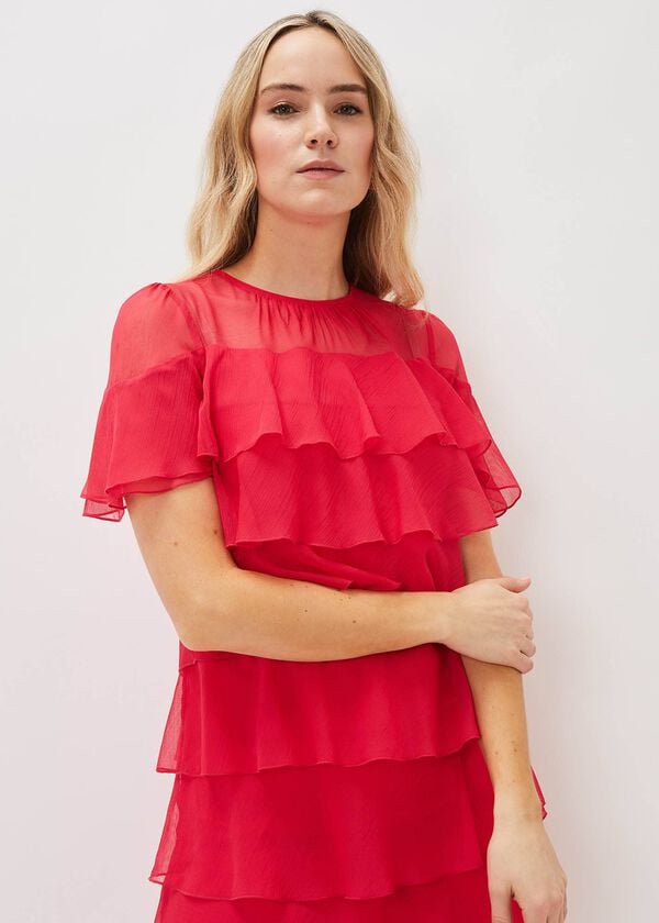 Phase Eight Nika Tiered Shift Dress