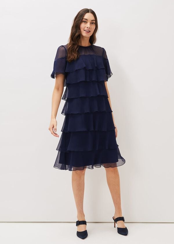 Phase Eight Nika Tiered Shift Dress