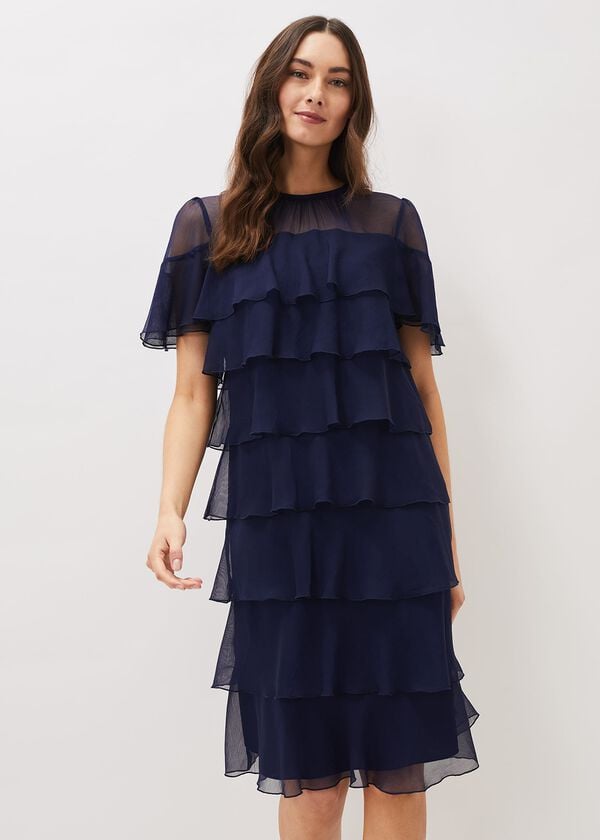 phase eight Nika Tiered Shift Dress