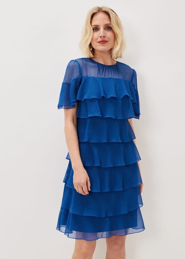 phase eight Nika Tiered Shift Dress