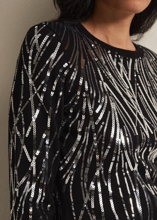 Phase Eight Nikki Sequin Mini Dress