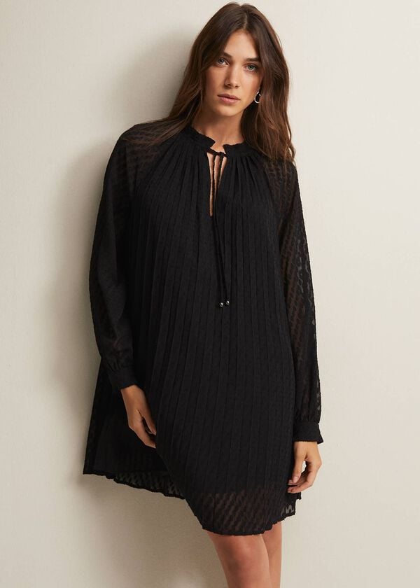 phase eight Nikkita Pleated Swing Mini Dress