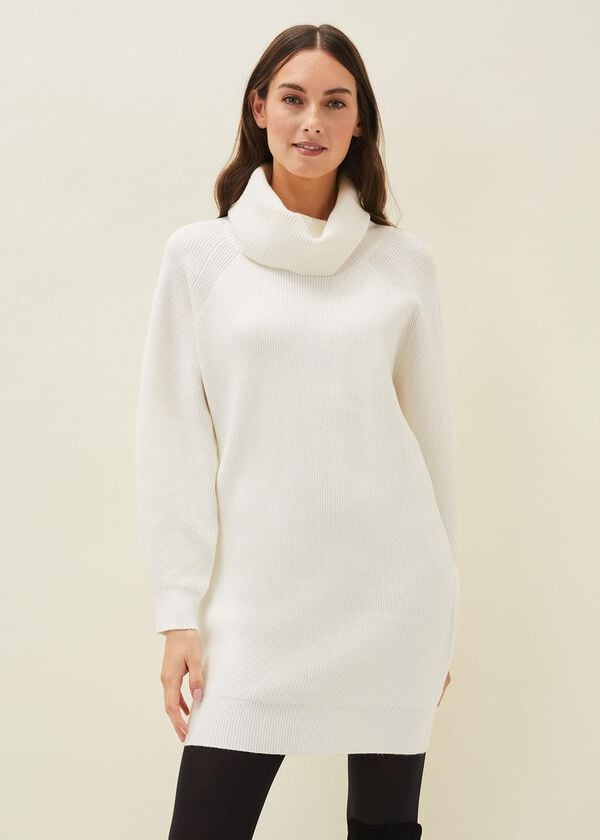 phase eight Nisha Roll Neck Jumper Dress