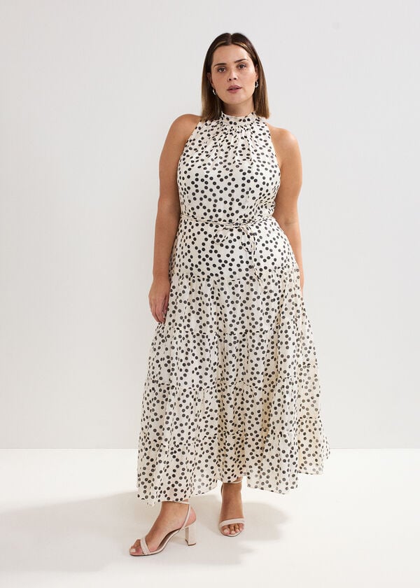 Phase Eight Nita Spot Maxi Dress