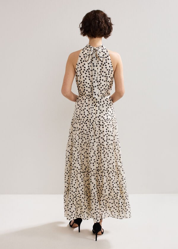 Phase Eight Nita Spot Maxi Dress