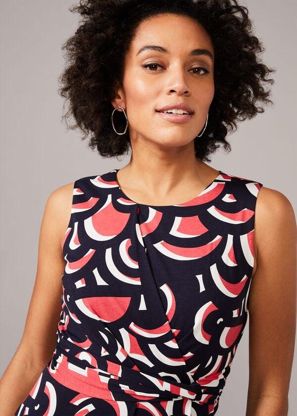 Phase Eight Noriko Swirl Print Maxi Dress