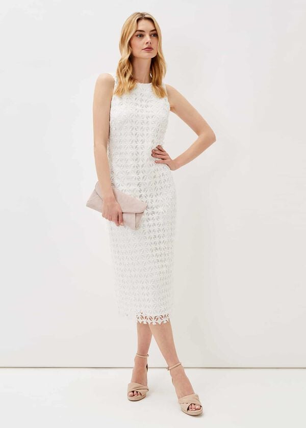 phase eight Novah Lace Midi Dress