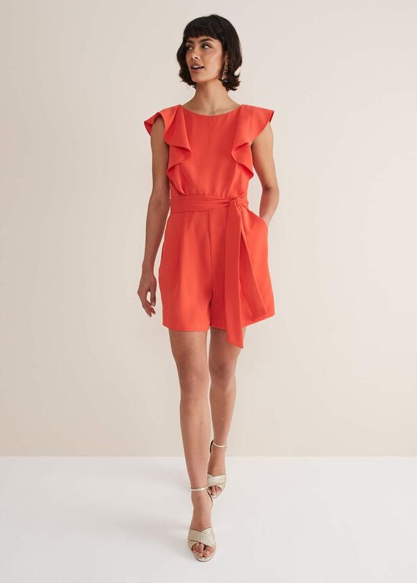 Phase Eight Oaklynn Ruffle Playsuit