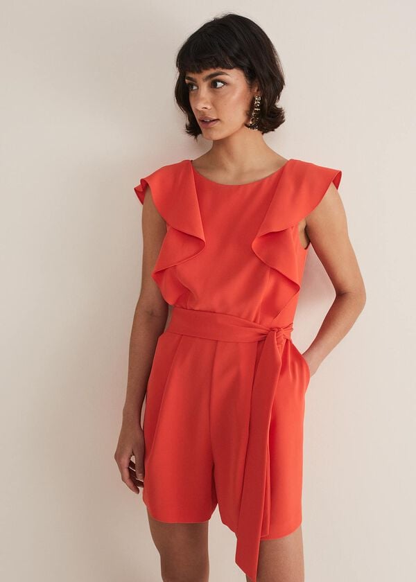 phase eight Oaklynn Ruffle Playsuit