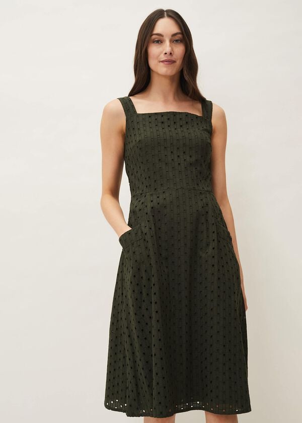 phase eight Olymea Broderie Dress