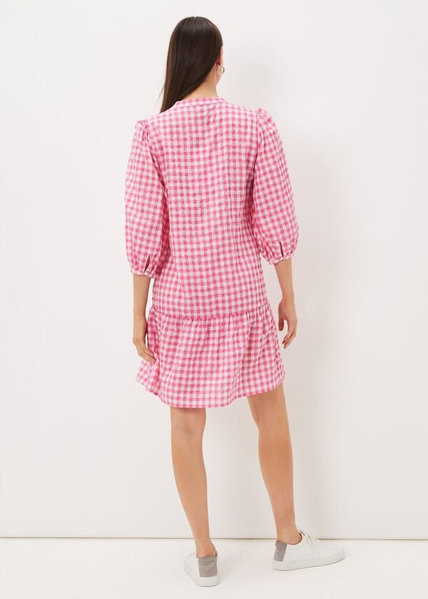 Phase Eight Oona Gingham Swing Dress