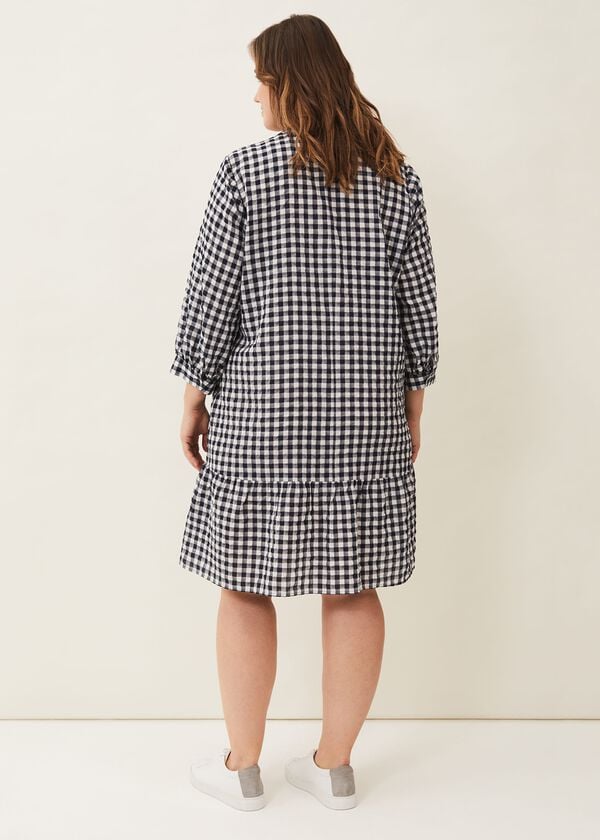 Phase Eight Oona Gingham Swing Dress