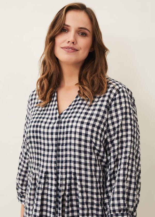 Phase Eight Oona Gingham Swing Dress