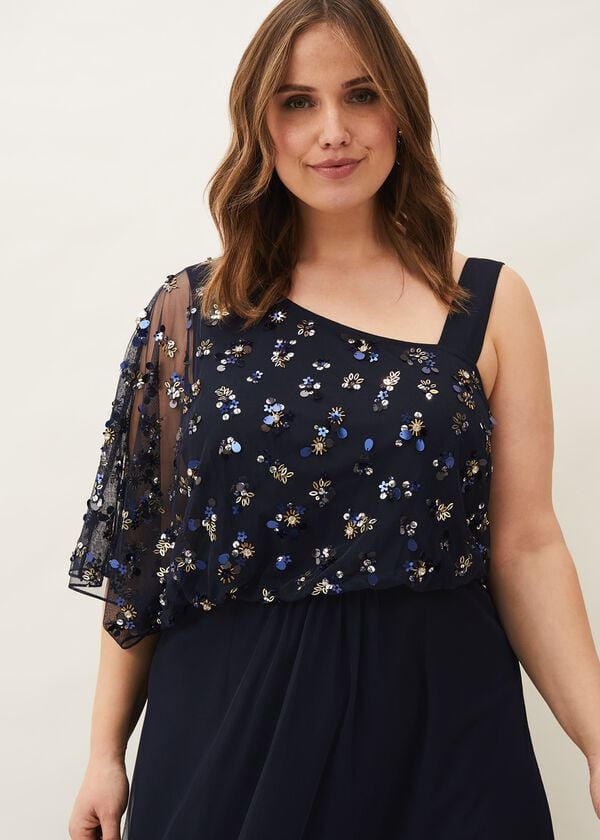 Phase Eight Orianne One Shoulder Tulle Dress