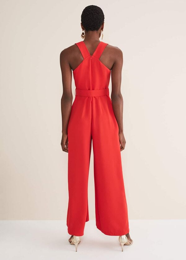 Phase Eight Orla Twist Neck Jumpsuit