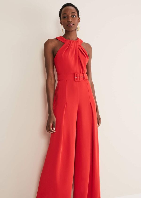 Phase Eight Orla Twist Neck Jumpsuit