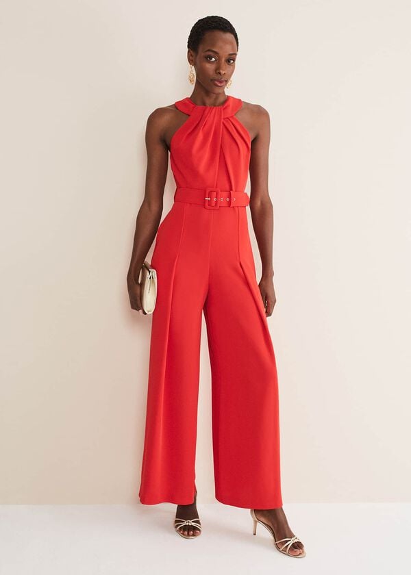 phase eight Orla Twist Neck Jumpsuit