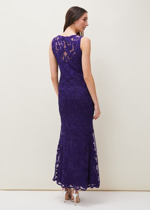 Phase Eight Osanne Tapework Lace Maxi Dress