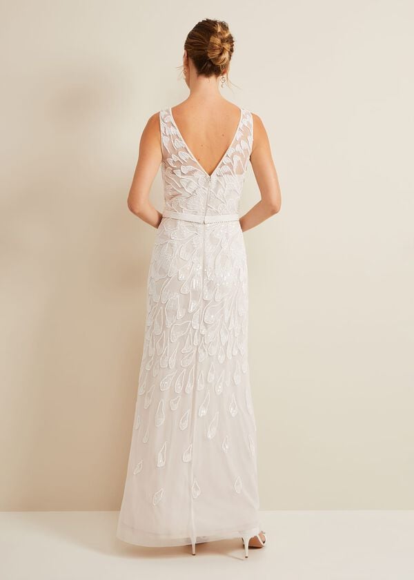 Phase Eight Ottilie Beaded Maxi Wedding Dress