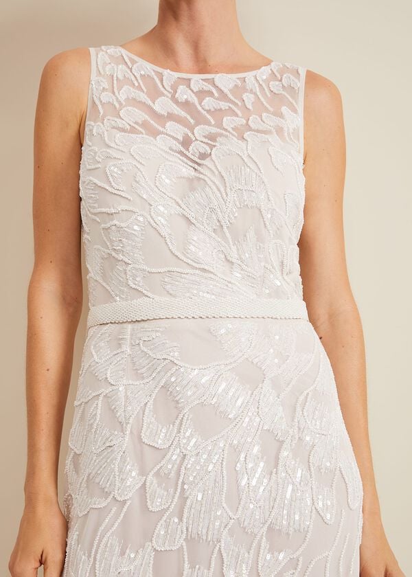 Phase Eight Ottilie Beaded Maxi Wedding Dress