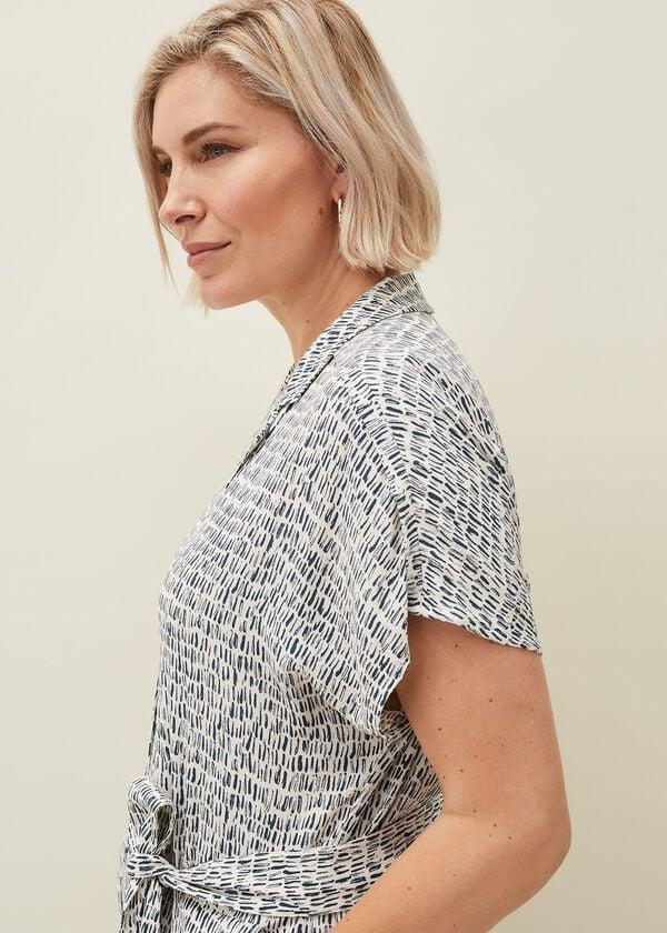 Phase Eight Paige Abstract Print Jumpsuit