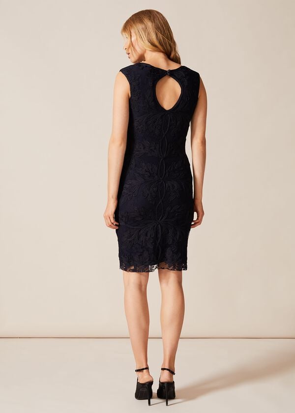 Phase Eight Paige Short Tapework Lace Dress