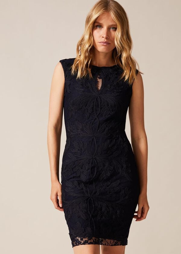 phase eight Paige Short Tapework Lace Dress