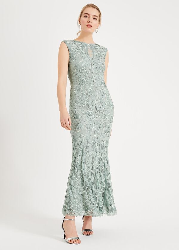 phase eight Paige Tapework Lace Maxi Dress