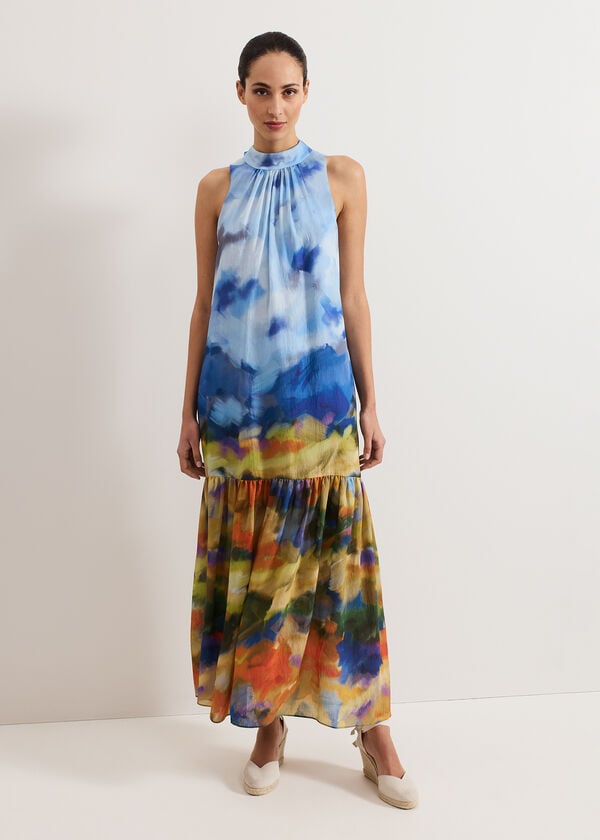 phase eight Painterly Maxi Dress