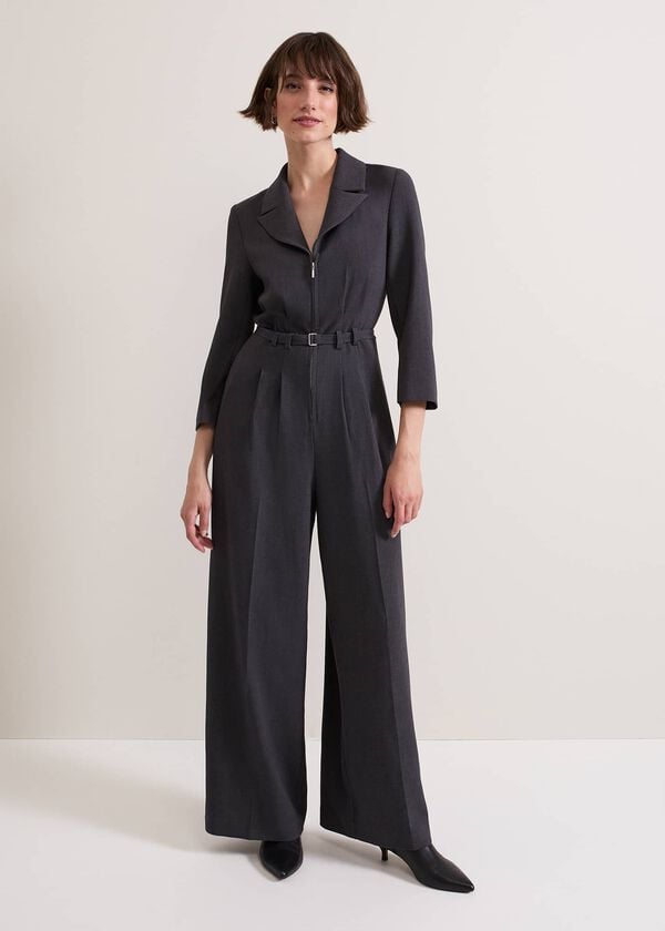 phase eight Pamela Grey Tailored Jumpsuit